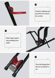 <span class=keywords><strong>Support</strong></span> de vélo vertical en acier, type <span class=keywords><strong>appartement</strong></span>, <span class=keywords><strong>support</strong></span> de stationnement au sol <span class=keywords><strong>pour</strong></span> un rangement stable des vélos, <span class=keywords><strong>support</strong></span> de réparation - Product Image 4