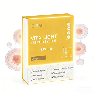 Kit de Masque Liquide Facial OEM Spicule, Traitement Hydratant et Raffermissant au Collagène Exo-Peptide Vita-Light pour la Régénération Cutanée - Product Image 6