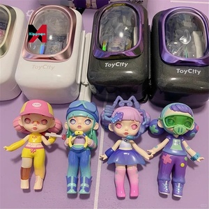<span class=keywords><strong>Laura</strong></span> Cyberpunk serie <span class=keywords><strong>de</strong></span> cápsulas espaciales caja misteriosa juguetes Mistery Caja Kawaii chica decoración modelo adultos niños juguete regalos <span class=keywords><strong>de</strong></span> cumpleaños - Product Image 2