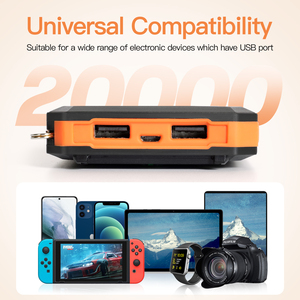Portable 20000 Mah banque d'alimentation <span class=keywords><strong>solaire</strong></span> batteries solaires <span class=keywords><strong>chargeur</strong></span> batterie externe pour téléphone portable <span class=keywords><strong>chargeur</strong></span> de téléphone à énergie <span class=keywords><strong>solaire</strong></span> - Product Image 5