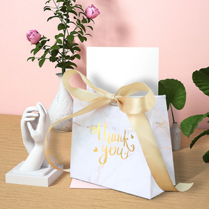 <strong>White</strong> Marble Paper <strong>Box</strong> for Wedding Decoration Favors Gift <strong>Box</strong> Candy <strong>Chocolate</strong> Packing <strong>Box</strong> with Ribbon - Product Image 6