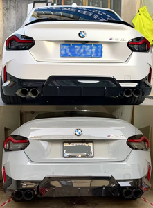 SYPES Auto-Auspuffs pitzen für BMW G20 G21 G23 G26 G42 M240i M340i M440i Edelstahl-Kohle faser <span class=keywords><strong>M</strong></span> Performance Schall dämpfer spitzen - Product Image 4