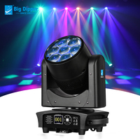 Big Dipper LM0740 7*40W LED Zoom LED Wash Moving Head "Große Biene" KTV Nachtclub Disco Bühnenbeleuchtung