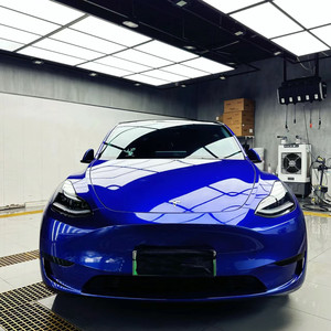 Vinilo <span class=keywords><strong>para</strong></span> Envoltura de Autos PET PPF, Acabado Brillante Metálico, Color Verde Cristal Mamba, Rollo de Película de Laminación, Vinilo <span class=keywords><strong>para</strong></span> Envoltura de Carrocería, Adhesivos, Revestimiento - Product Image 5
