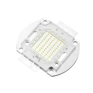 GMKJ yüksek güç 50W tek renk 620nm 520nm led çip COB projektör için