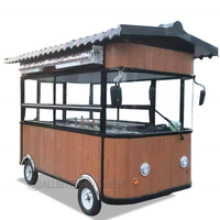 Offres Spéciales Mobile Café Van Gaufre Kiosque Pizza Remorque Bus Camion de Nourriture Caravane Rapide Alimentaire Chariot Mobile