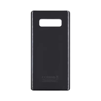 Coque arrière en verre pour Samsung Galaxy Note 8 N950F avec/sans objectif d'appareil photo, pièce de rechange pour réparation