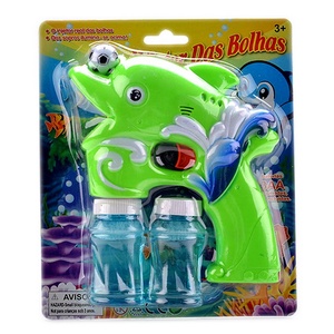 Pistola de Burbujas Eléctrica de Plástico con Luces LED y Música para Niños, Venta al por Mayor - Product Image 4