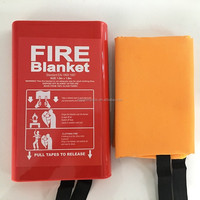 Échantillon Gratuit Populaire EN 1869 2019 Couverture Ignifuge en Fibre de Verre Enduite de Silicone Outil d'Extinction d'Incendie d'Urgence -70 300