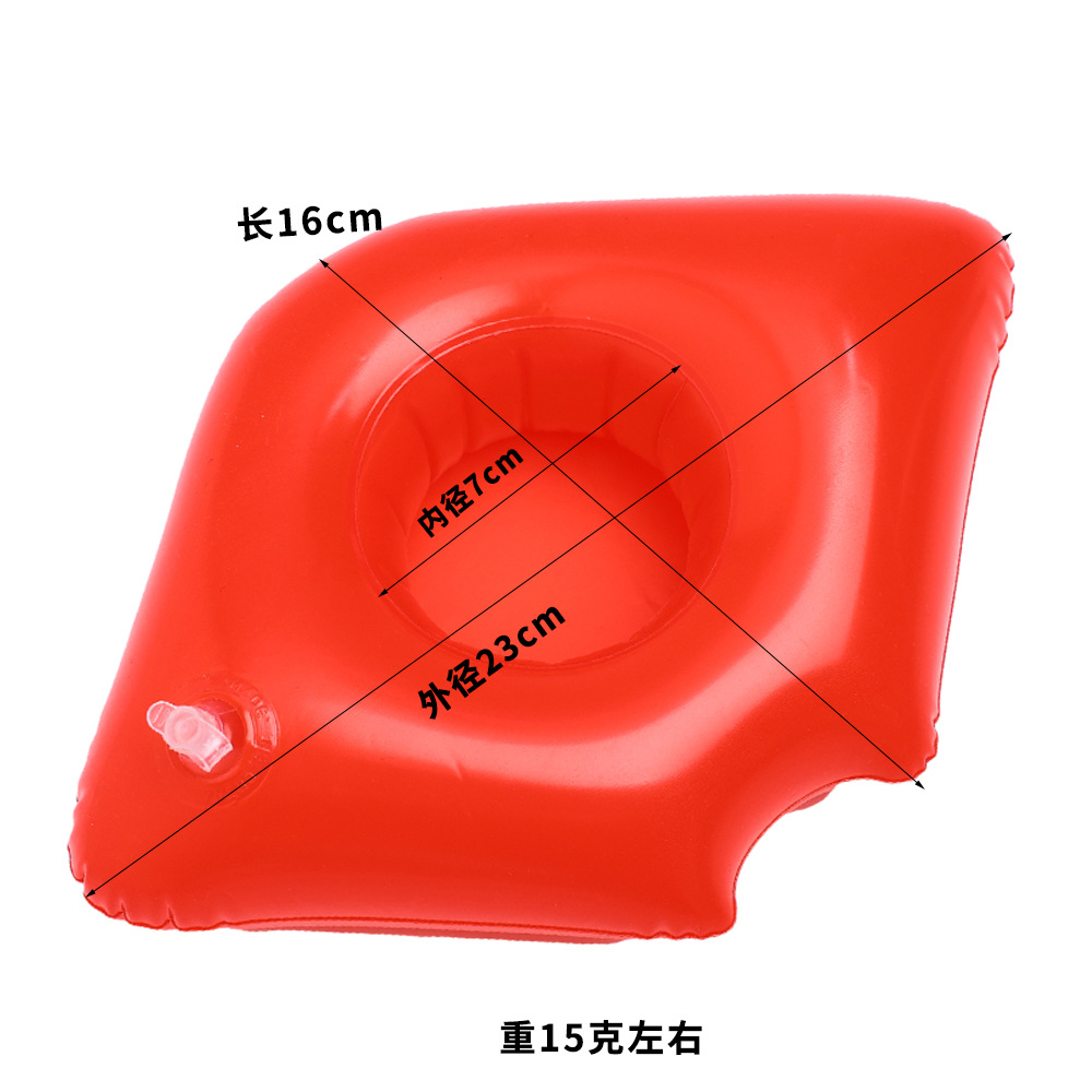 Dessous de verre à lèvres rouges