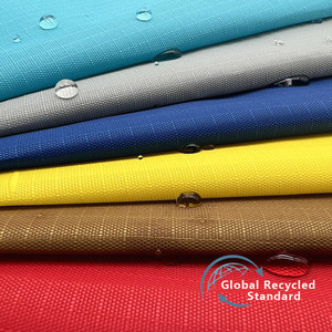 210D Tri-Grid Antibacteriano Impermeable Forro de tela Oxford 100% Poliéster Grado <span class=keywords><strong>Yuri</strong></span> Pegamento PU Trama recubierta de punto Anti-píldora - Product Image 1
