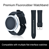 Bracelet de montre connectée de luxe SHX Premium avec boucle, en caoutchouc souple et étanche, modèle SHX-F01092, fabriqué au Guangdong pour hommes et femmes