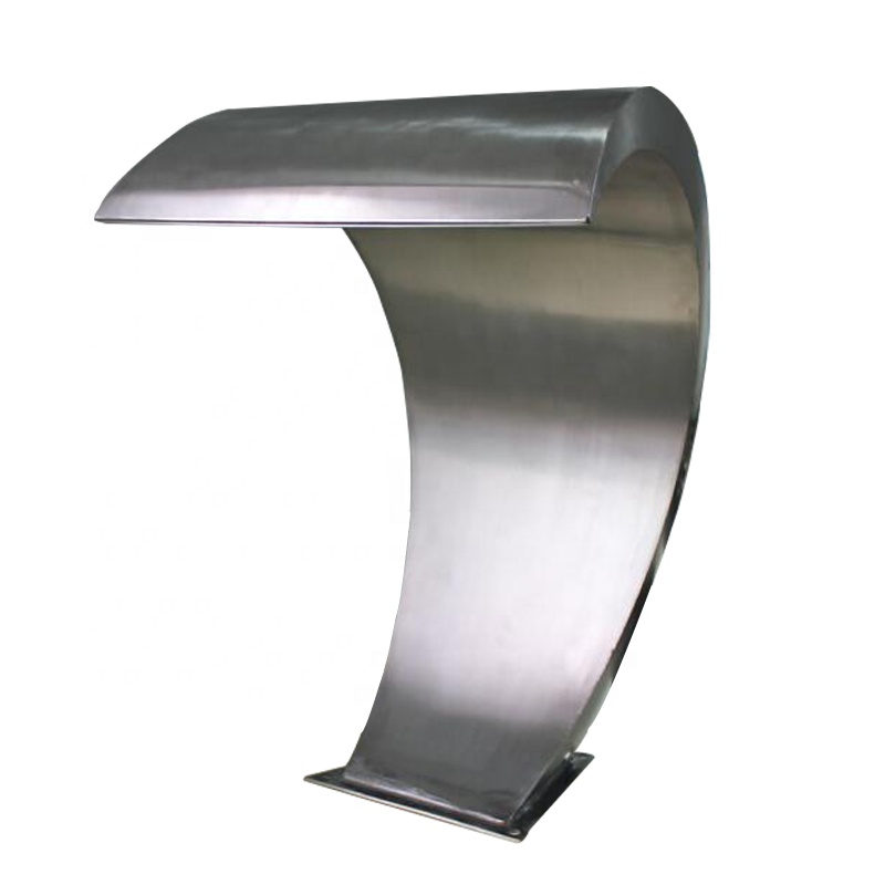 Водопад из нержавеющей стали, кран для бассейна с лезвием для воды