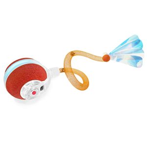Jouets interactifs d'intérieur : Balle mobile agile de 3e génération avec queue en maille élastique, anti-ennui automatique - Product Image 6