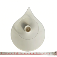 Minuteur sablier en forme de goutte d'eau à ventouse, 5 minutes, design moderne et simple, pour fêtes, réunions, salle de bain, plage, maison, bureau