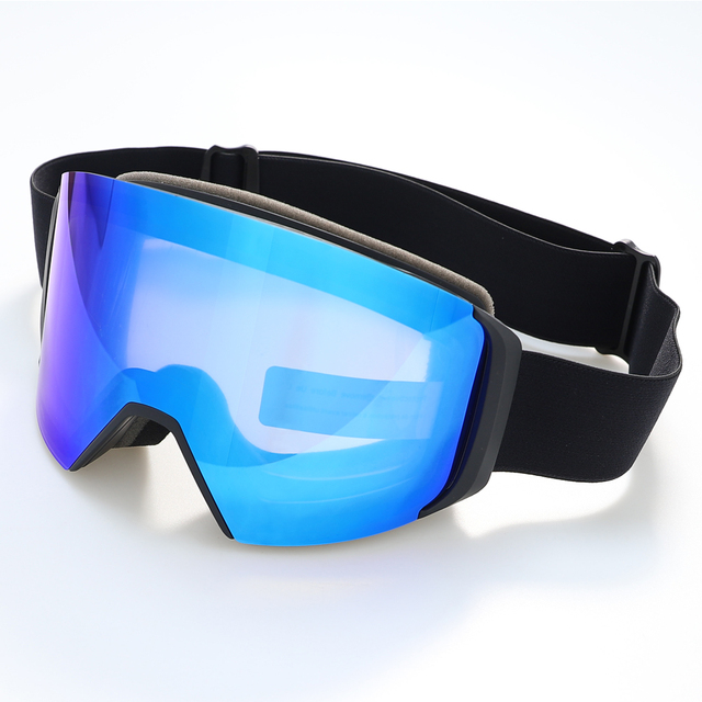 Custom Ski Goggles Adult Snow Goggles With Interchangeable Lenses Magnetic Ski Glasses Anti-fog Wholesale Snowboard Goggles