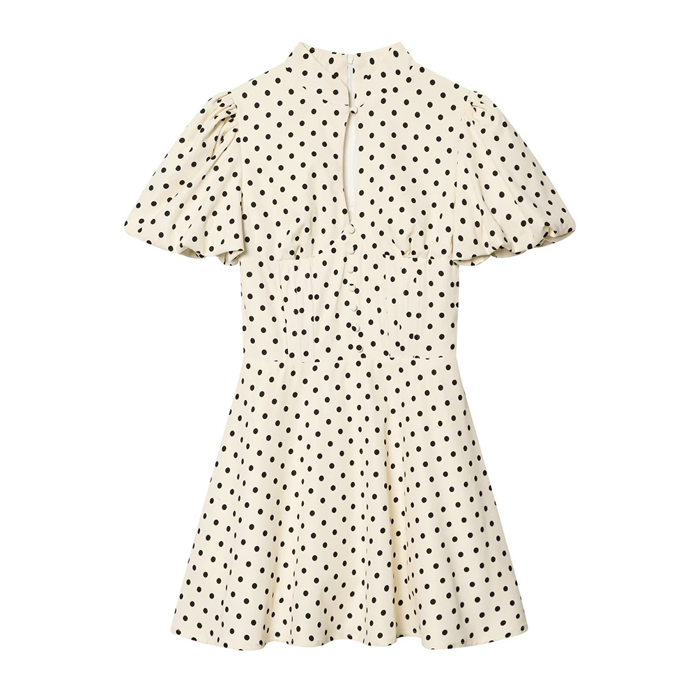 rockabilly shirt dress 1950s Retro Vintage Rockabilly Midi Swing Dress Flare Dress Shirt Dress Fit and Flare Polka dots Fancy Dress Women's Masquerade Casual Vacation Retro Theme Party Adults' Dress Spring & Summer 2026