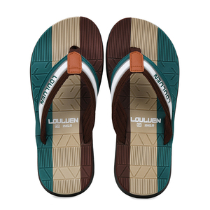 Sandalias de Dedo Abierto para Hombre, Cómodas y Suaves, con Plantilla de EVA, para Exteriores, con Logotipo Bordado, Oferta Especial de Fábrica - Product Image 4