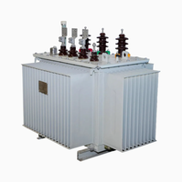 Transformateur de puissance triphasé immergé dans l'huile XUSHENG, entrée 10 kV, sortie 400 V 50/60 Hz, modèle à bobines superposées S13-630 pour l'alimentation électrique