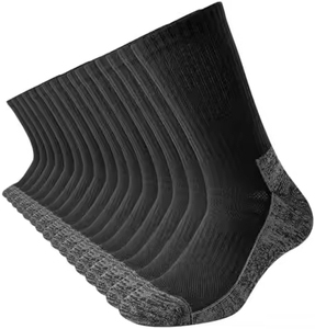 Men's Athletic Crew <b>Socks</b> Moisture Wicking Breathable Cushioned Anti-Bacterial <b>Running</b> Arch Support High Quality Wholesale - Product Image 5