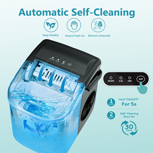 Máquina <span class=keywords><strong>para</strong></span> <span class=keywords><strong>Hacer</strong></span> <span class=keywords><strong>Hielo</strong></span> Portátil Euhomy, Mini Máquina <span class=keywords><strong>para</strong></span> <span class=keywords><strong>Hacer</strong></span> <span class=keywords><strong>Hielo</strong></span> Negra, Máquinas <span class=keywords><strong>para</strong></span> <span class=keywords><strong>Hacer</strong></span> <span class=keywords><strong>Hielo</strong></span> <span class=keywords><strong>de</strong></span> Encimera con Asa <span class=keywords><strong>para</strong></span> el Hogar/Cocina/Camping - Product Image 6