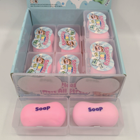 Jouet anti-stress en argile souple, collante et croustillante à rebond lent, jouet en cire anti-pression, super doux et craquant