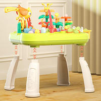 BGL début éducatif animal jouer bureau jouets ferme parc d'attractions multi fonctionnel enfants puzzle jeu table
