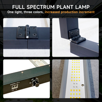 SLTMAKS Samsung Lampe de croissance pour culture verticale, panneaux de contrôle en cascade, gradation, serre intérieure, lumière de croissance LED 720W
