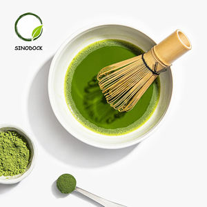 SINODOCK Matcha biologique de qualité cérémonielle, arôme doux et délicat, poudre pure, sachet d'échantillon, certifié Halal pour la cérémonie, Matcha de qualité supérieure - Product Image 1