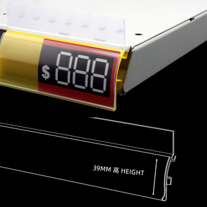 Nhà máy tùy chỉnh hiển thị Dải Kệ PVC nhựa dính Dải dữ liệu cho siêu thị kệ - Product Image 4