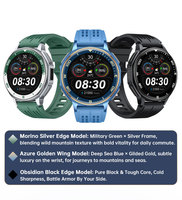 Reloj Inteligente con Mapa Offline, GPS de Doble Frecuencia, Monitoreo de Salud Deportiva, Linterna LED AMOLED, Brújula