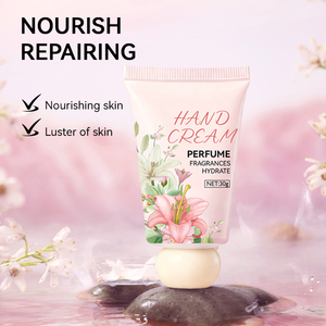 Crème pour les mains <span class=keywords><strong>parfum</strong></span>ée personnalisée, crème <span class=keywords><strong>hydratante</strong></span> pour les mains, lotion à base de plantes, nourrissante en profondeur, légère, anti-gerçures, <span class=keywords><strong>hydratante</strong></span> - Product Image 4