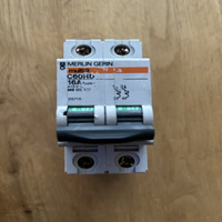 Plc 16 Type 4 Circuit Breaker Mcb 2 Double Pole C60hd 3871 for Warranty Product