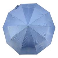 Parapluie pliant en 3 sections avec poignée en forme de O, ouverture et fermeture automatiques, cadre en fibre de verre noir 23"x10K avec revêtement UV, résistant au vent, pour usage extérieur