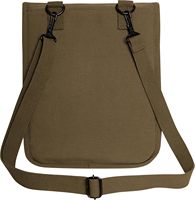 Sac à bandoulière en toile pour cartes, robuste, utilitaire, pour rangement EDC, 15x12x1 pouces
