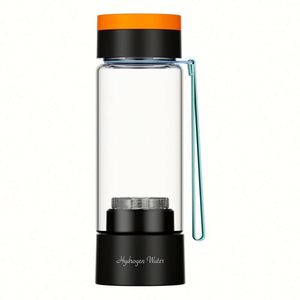 Bouteille d'eau enrichie en hydrogène avec logo personnalisé, générateur d'hydrogène intelligent portable rechargeable, filtre intégré - Product Image 1
