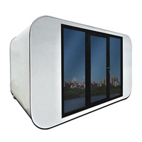 Suihe4MUrban Luxury Tiny Préfabriqué Apple House Extensible Portable Capsule Garden Container House Mobile Cabin Camping Sleeping Pod