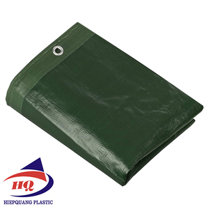 PE tarpaulin in <b>sheets</b> with color dirty green lamination 2 faces heavy weight 180 gsm for car truck <b>waterproof</b> sunproof - Product Image 1