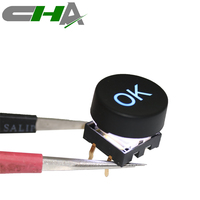 Interrupteur tactile éclairé CHA série C3012 12*12mm, bouton-poussoir SMD à montage traversant