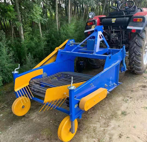 Agriculture Gingembre Oignon Ail Pommes <span class=keywords><strong>de</strong></span> <span class=keywords><strong>terre</strong></span> Moissonneuse Digger Machine à vendre Digger Machinery with Cheap Price for Sale 2 Rows - Product Image 5