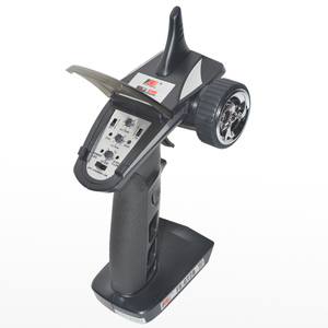Flysky <span class=keywords><strong>2.4G</strong></span> 3CH máy phát FS-GT2B nhựa điều khiển từ xa thuyền phụ tùng cho RC xe và thuyền 8 đến 13 năm + - Product Image 2