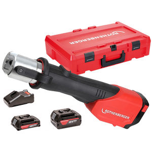 Prensa Rothenberger Romax 4000 AMPShare con 2 baterías y cargador, 12-110mm - Product Image 1