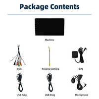 Cheap 9 Inch Double Din Android Car Radio Stereo GPS with Wifi /FM/2USB/AUX/mirror Link/BT Android Car Autoradio GPS