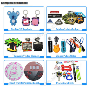 Machine de trempage de poupée 3d de micro porte-clés en plastique de marque déposée de silicone d'étiquette de PVC pour la fabrication de cadeaux - Product Image 5
