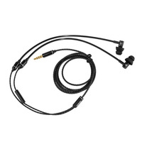 Tube d'air anti-rayonnement sans bruit écouteur filaire sans EMF avec boîte d'emballage de vente au détail complète fil blindé en métal FC31