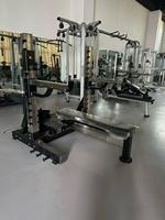 Bancs et supports de musculation professionnels en acier inoxydable robuste pour usage commercial