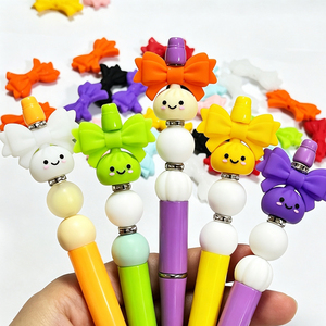 3D Cute Dumpling Silicone Beads with Steamer Basket Base BPA Free Food Grade for DIY Jewelry Making and Baby Teething - Product Image 6