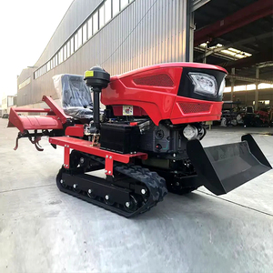 Small Remote-Controlled Rotary Tiller <b>Cultivator</b> Mini Crawler Tractor for Agricultural Tractor Powered <b>Cultivator</b> - Product Image 4