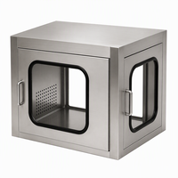 Cabine de douche d'air compacte pour une personne, en acier blanc thermolaqué, avec filtre HEPA et commande vocale