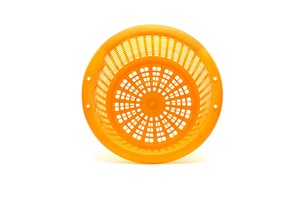 Best Selling Recyclable Orange Green Stackable Basket PP Plastic <b>Crate</b> for Fruits Vegetables Warehouse <b>Storage</b> - Product Image 4